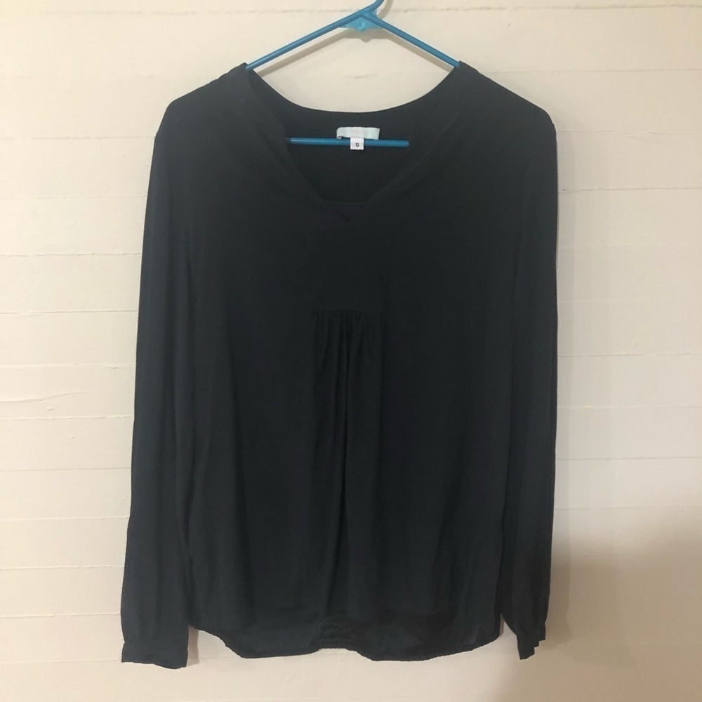 Anthropologie cadeau Silk Peasant Blouse SZ S